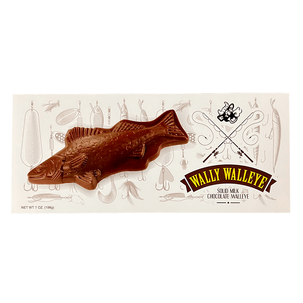 Wally Walleye Solid Milk Chocolate 7 Oz Sugarless wally-walleye-solid-milk-chocolate-7-oz-sugarless