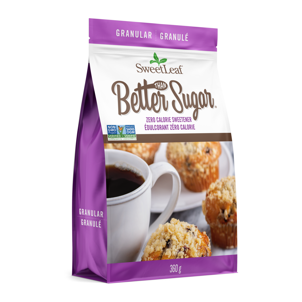 SweetLeaf® Better than Sugar®, Granular Sweetener (360g bag) Sugarless